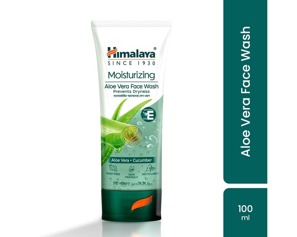 Himalaya Moisturizing Aloe Vera Face Wash 100ml